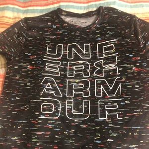 Boys Under Armour Heat Gear T-shirt